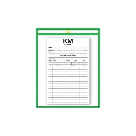 ASP Repair Order/Work Ticket Holders 9" X 12", 5 Per Box: Green Pk 7422